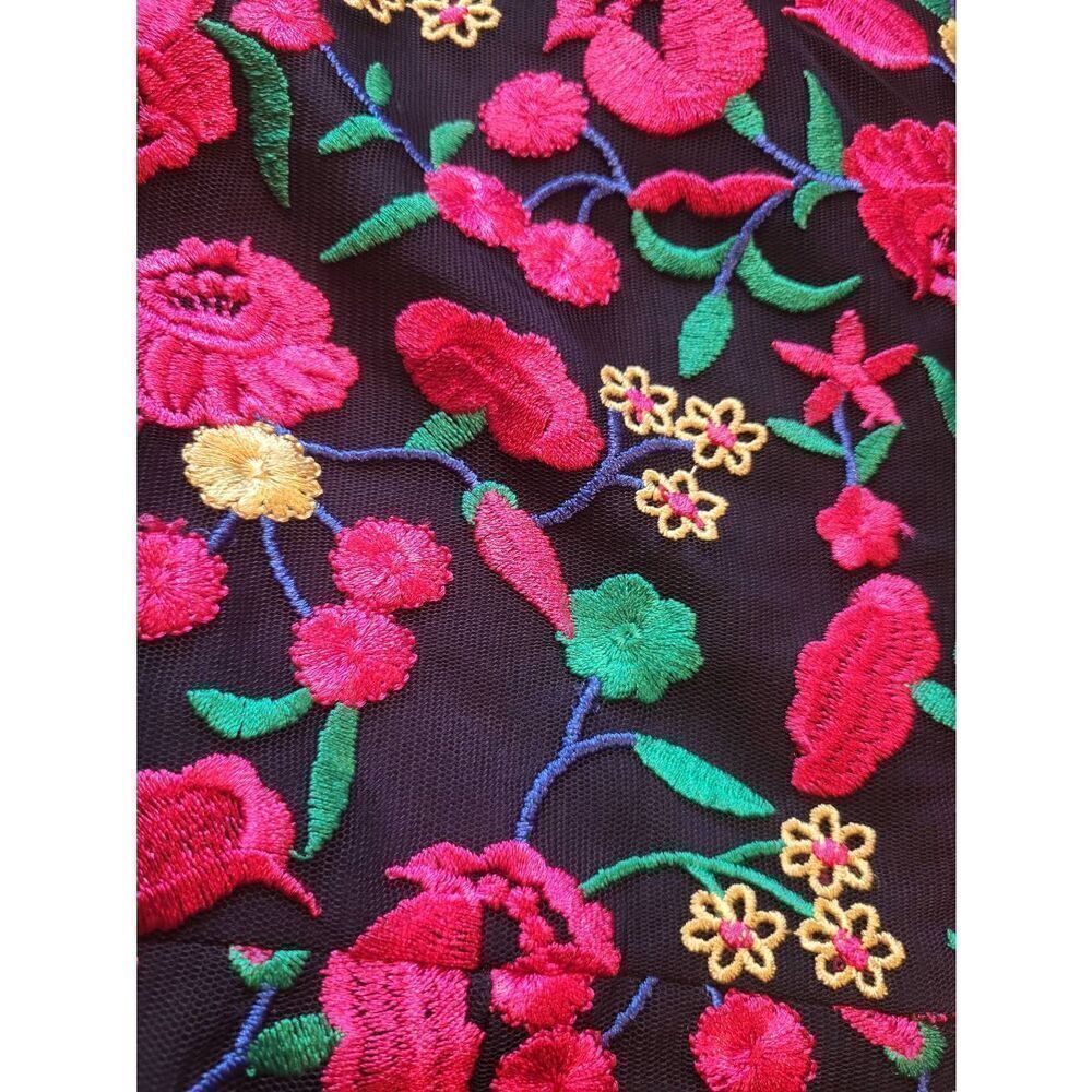NWT Dress the Population Dress Women's XS Multicolor Aurora Plunge Bodycon Midi - Picture 8 of 9